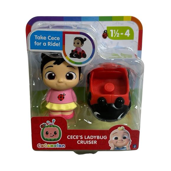 Cocomelon Cece's Ladybug Cruiser Toy New - Picture 1 of 6